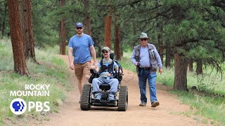 Track chair program at Colorado state park makes the outdoors more accessible
