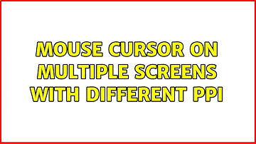 Mouse cursor on multiple screens with different PPI (3 Solutions!!)