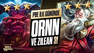 Pbede İlk Günde Ornn 3 Zi̇lean 3 Holythoth Tft