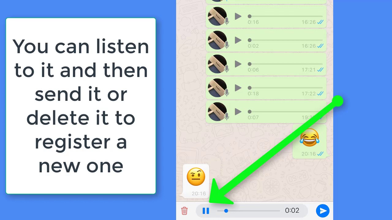 whatsapp-listen-to-your-voice-message-before-sending-it-youtube