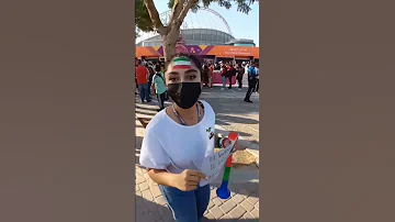 دوحه قطر درود به این شیرزن وهموطن انقلابی خوب جواب داد 