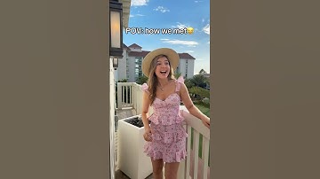 How I met @thejessicakaylee 😂#shortsfeed #pov #funny