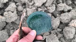 A walk by the western slopes of Mamayev Kurgan, Stalingrad. Picking up souvenirs