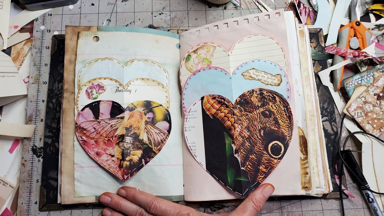 Art Journaling with Paper Punches — The Handcrafted Story