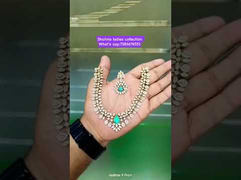 #trending short necklace collection