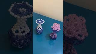 #beaded flower vase#shortvideo 🌹🙏#ytshorts #handmade #diy