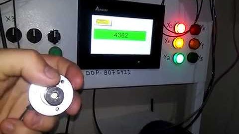 PLC DELTA MAIS ENCODER BLOCO COMPARADORES.