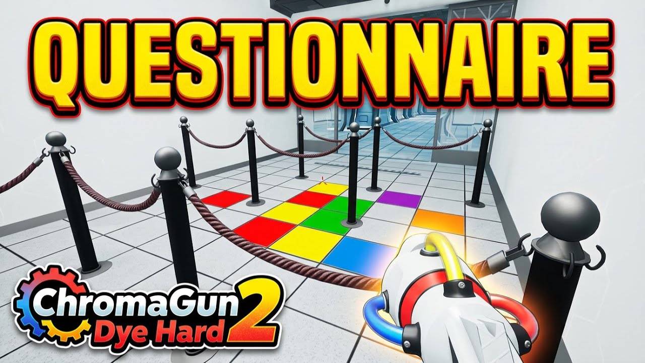 ਪ੍ਰਸ਼ਨਾਵਲੀ (Questionnaire) | ChromaGun 2: Dye Hard | ਵਾਕਥਰੂ, ਗੇਮਪਲੇਅ, ਬਿਨਾਂ ਕਮੈਂਟਰੀ, 4K ਲਈ ਵੀਡੀਓ ਥੰਬਨੇਲ