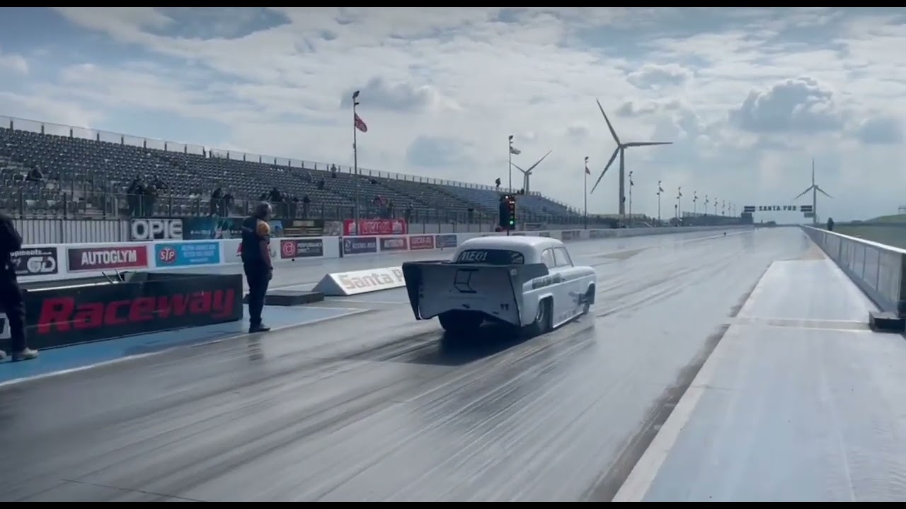 Scott Collin making his first ever test hit April 2022 in Adrenaline Rush. 540 cu in Twin Turbo BBC