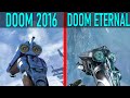 Doom Eternal vs Doom 2016 - Weapon Comparison