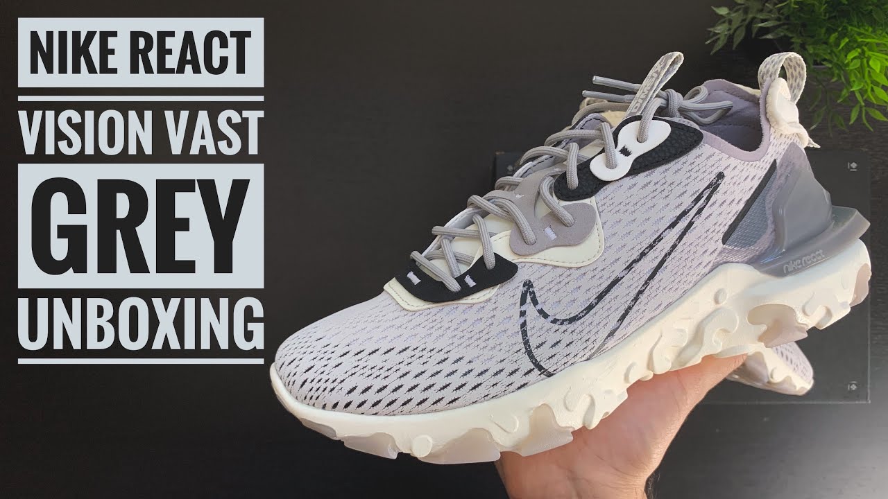 nike react vast grey