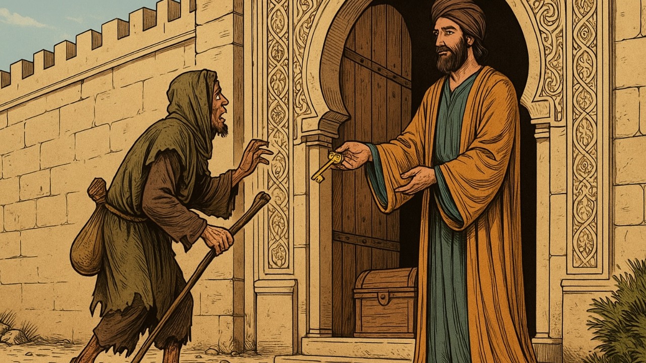 #قصة الفقير الذي طرق باب الغني ليستعطيه… فخرج من عنده أغنى من السلطانه |قصه ستغير حياتك