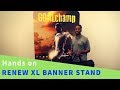 Hands-on overview of the Renew XL fabric banner stand Thumbnail