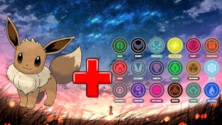 What If Eevee Had All Types Of Evolutions |Eevee All Type Evolution Fusion|