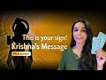 🌠Krishna's message!🦚 This is your sign to have faith - "Pick a card" - Hindi tarot reading!