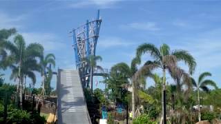 Timelapse Video of the Installation of Main Infinity Falls Tower at SeaWorld Orlando