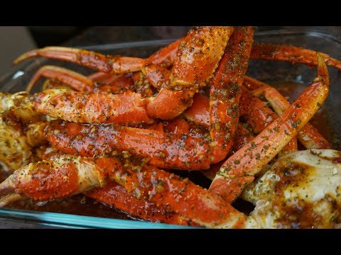 Crackin Crab Legs | Garlic Sweet Chili Crab Legs | Crab Butter