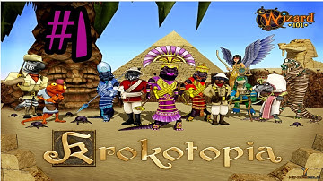 Wizard101: Krokotopia: [Part 1] - Archeaology w/ Courtney