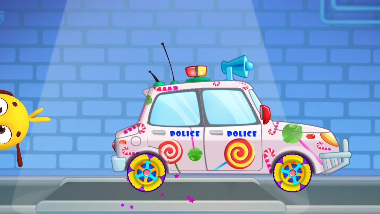 Police and chor 🎮 me play on tubi car wash and puzzle game🥳@maxmindkids