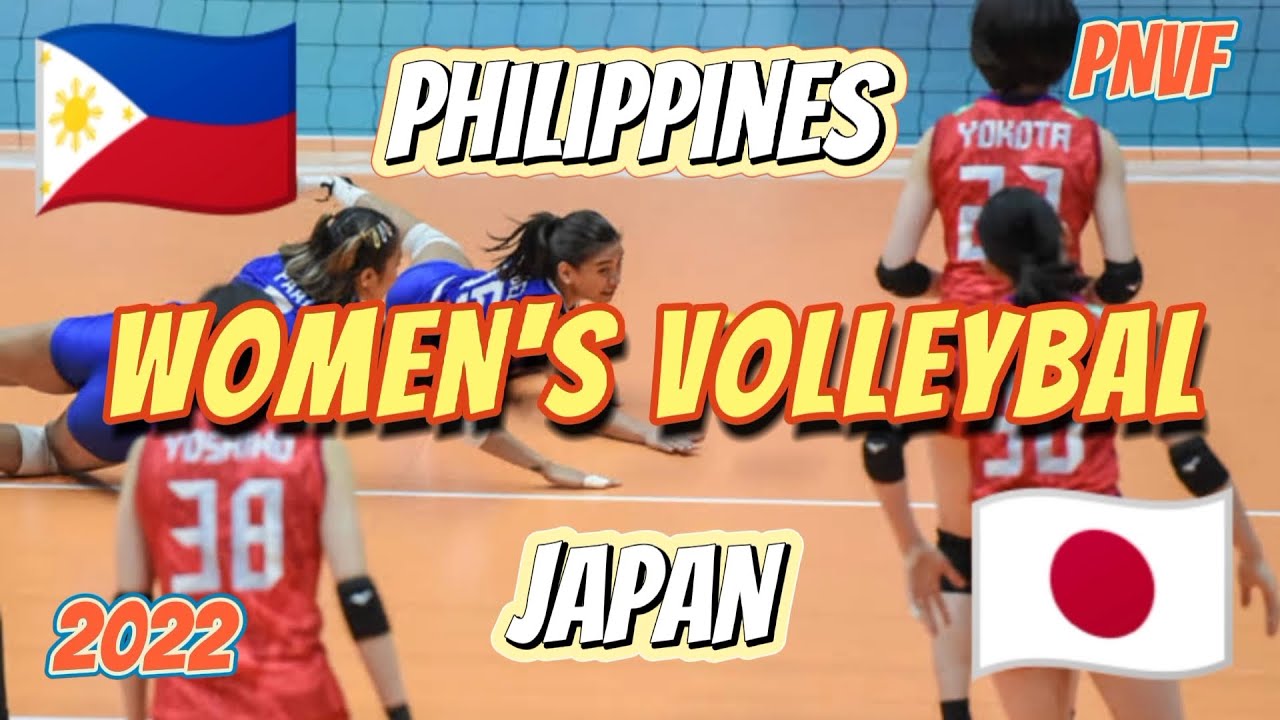 PHILIPPINES vs JAPAN (PNVF International Challenge 2022) FULL GAME