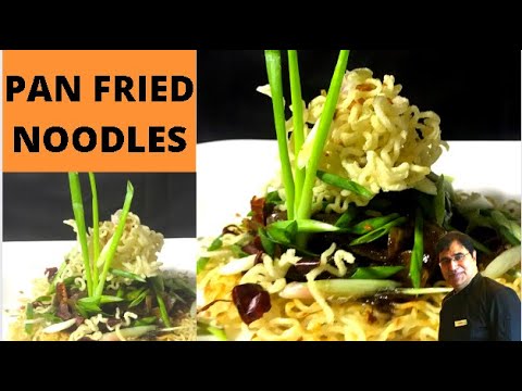 Pan Fried Maggi Noodles with stir fried Mushrooms | Mohan Soni