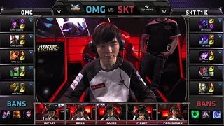 OMG vs SK Telecom T1 K | Game 1 Grand Finals All-Star 2014 | SKT T1 K vs OMG G1