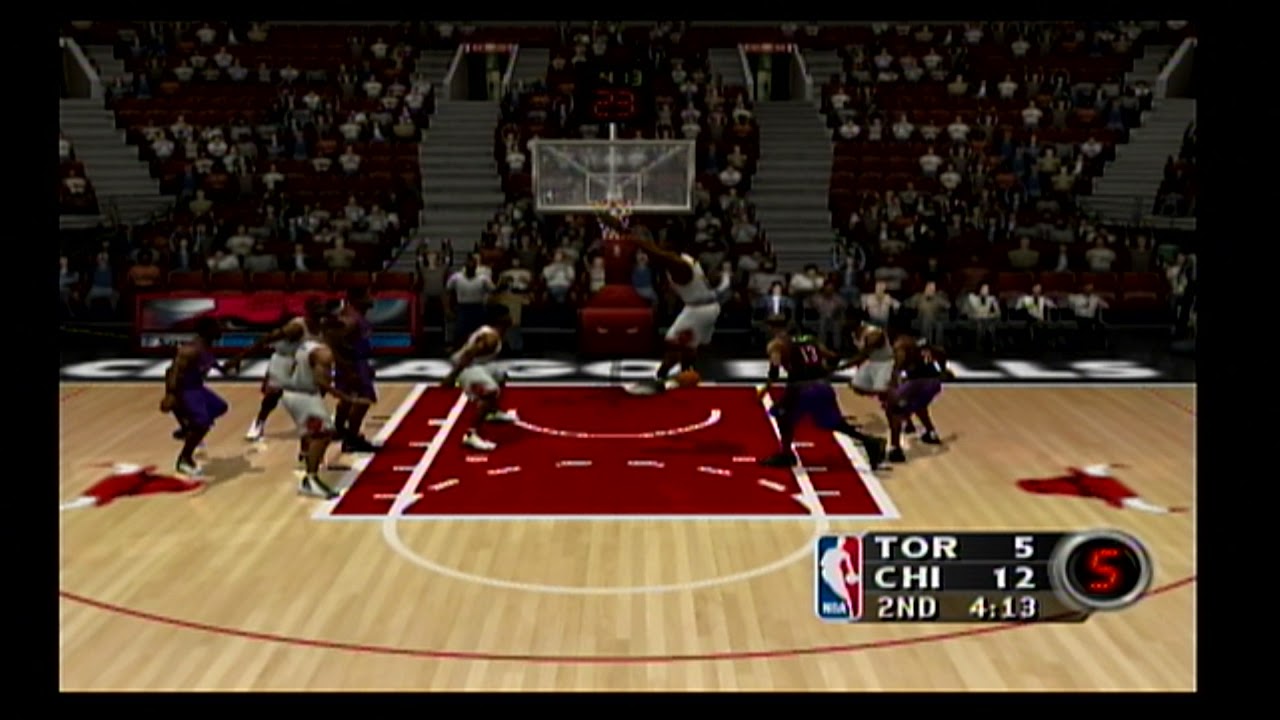 NBA Live 2004 Dynasty mode - Toronto Raptors vs Chicago Bulls