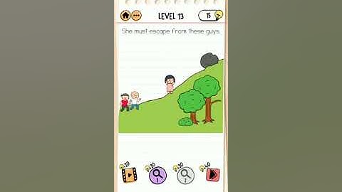 Brain test 2 level #13 walkthrough solution