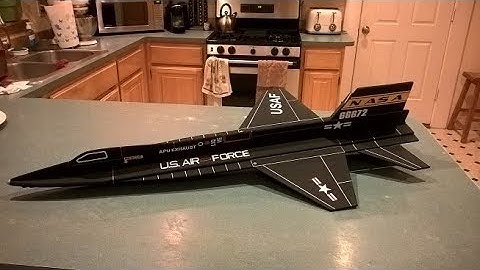 Dynasoar Rocketry X-15 RC Rocket glider kit
