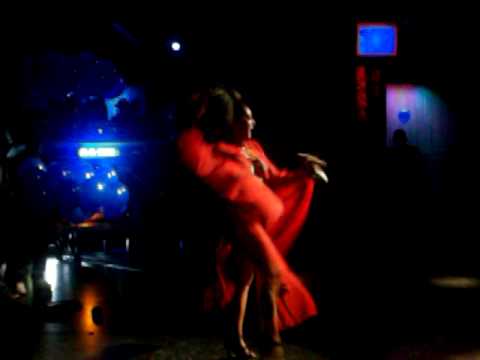 Erica Andrews performs to monica naranjo @ Nikkos ...