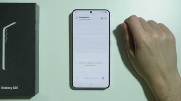 Samsung Galaxy S25: How to Find Interpreter - Live Translator for Conversations