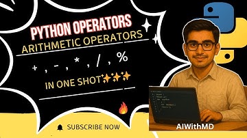 Python Operators Explained in 10 Minutes! 💥 Beginner to Pro | Arithmetic operators in python | #2025