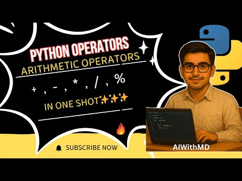 Python Operators Explained in 10 Minutes! 💥 Beginner to Pro | Arithmetic operators in python | #2025