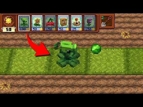Plants vs Zombies, But It's Minecraft!