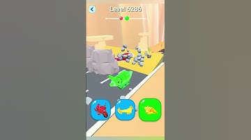 🔥 Shape - Shifting & Transform The Character 👀 Level - 6286 #shapeshifting #gameplay #shorts #viral