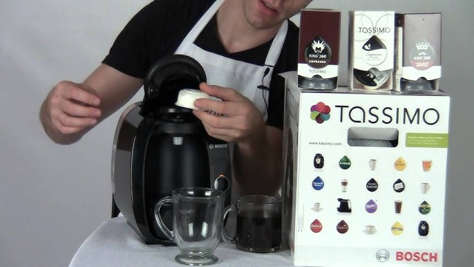 Máquina de Café Tassimo marca Bosch modelo T20 con lectura de código de  barra 