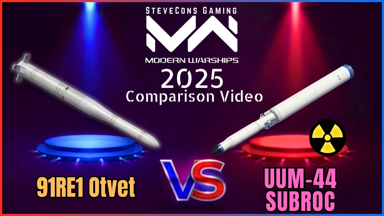UUM-44 SUBROC Versus 91RE1 Otvet Modern Warships - YouTube