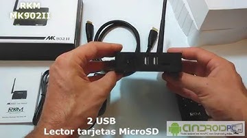 Unboxing TV Box RKM MK902II RK3288