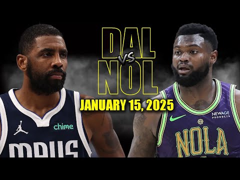 Dallas Mavericks vs New Orleans Pelicans Full Game Highlights - January 15 | NBA Regular Season