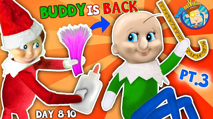 BALDI Elf on the Shelf gets New HAIRDO! Days 8, 9 & 10 (FUNnel Fam Christmas Vision)