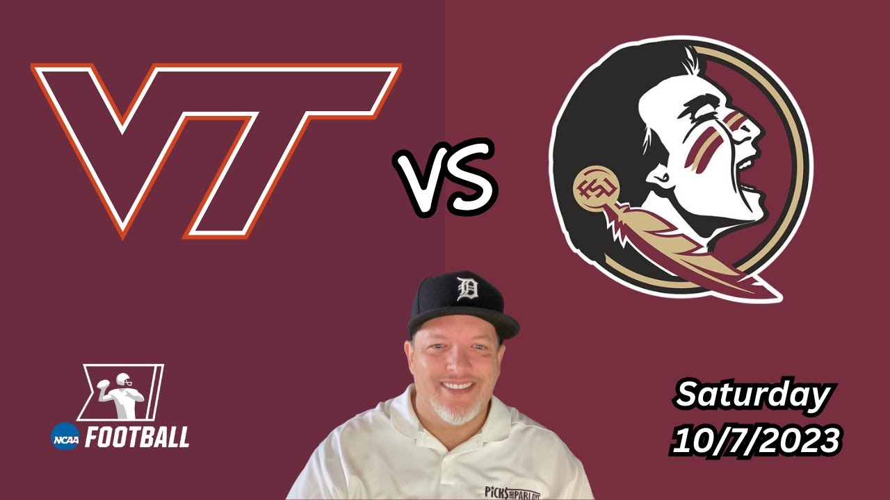 Virginia Tech Florida State Saturday 10/7/23 NCAAF Picks and
