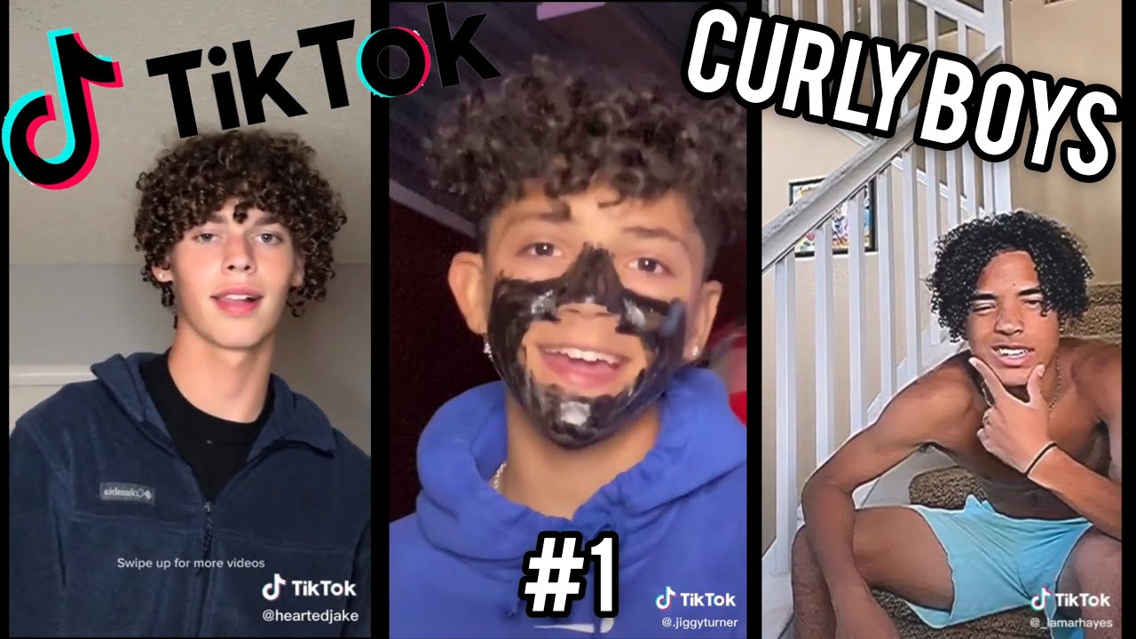 cute boys with curly hair i found on tiktok compilation | #1 - thptnganamst.edu.vn