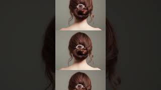Elegant Rose Gold Hair Clip | Perfect Gift for Her 💝 #Shorts