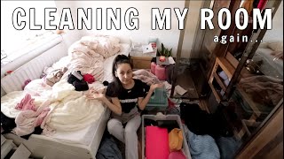 Cleaning My Room *satisfying timelapse* | Room Makeover part I