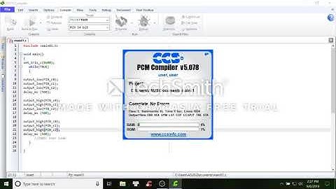 Assignment 1.2: Blinking LED with CCS PIC-C...