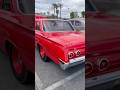 Cherry 1962 Chevy Biscayne with a fun stick at the Cruising for a Cause Car show in Corona CA.