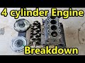 Complete 4g64 4 Cylinder  Engine Tear-down