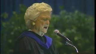 Barbara Bush - 1992 Commencement Speech at Marquette University