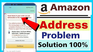 some item not delivered to selected address in amazon | delivered address not selected in amazon