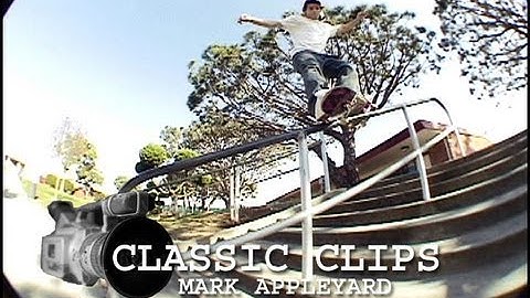 Mark Appleyard Skateboarding Classic Clips #4